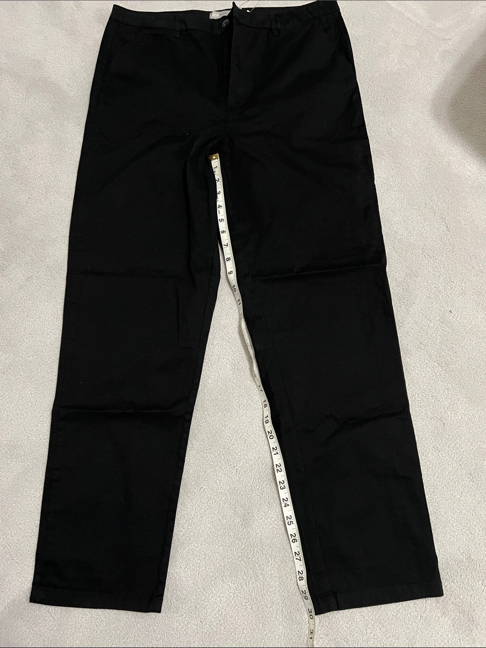ASOS Black Straight-Leg Trousers
